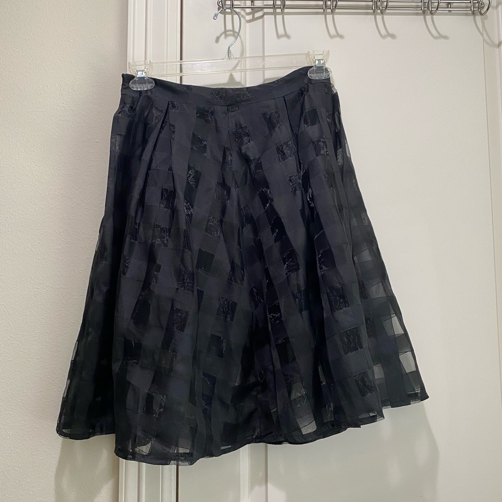 Long black skirt